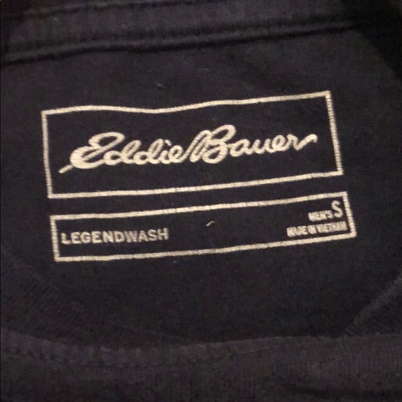 3 Eddie Bauer Plain Long Sleeve T-Shirts - Picture 4 of 7